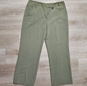 Size 16 Dressbarn Green Pants